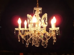 Kronleuchter 6 flammig